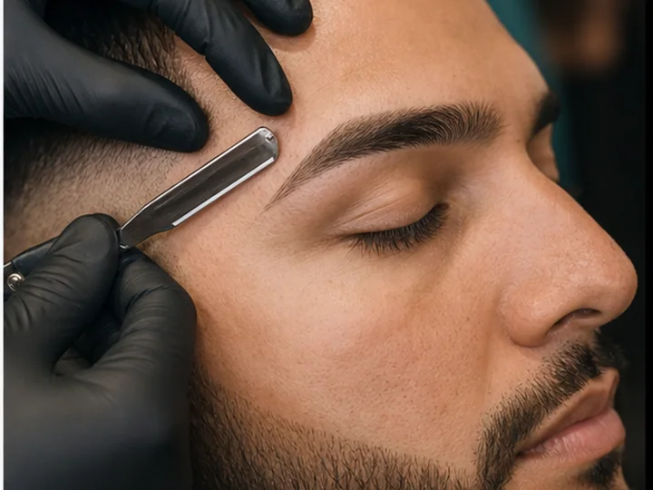 Perfilado de barba en Barbería Norte Demo