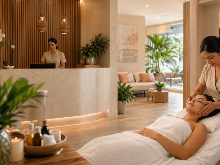 Masaje relajante en Aura Spa Demo